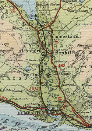 River Leven Map