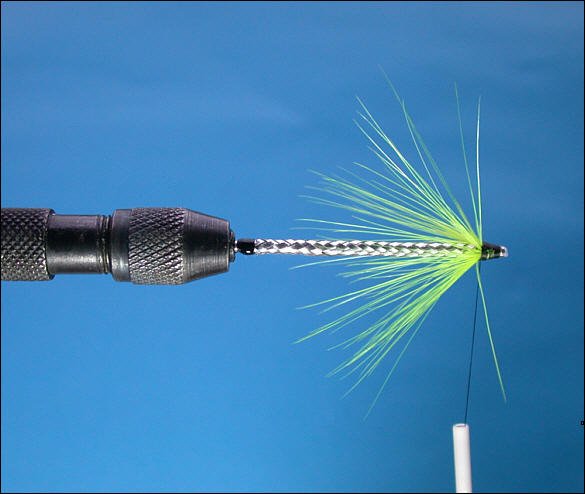 The Snake Tube Fly - step 1